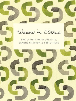 cover image of Women in Clothes